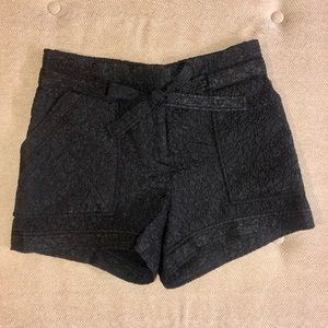 BCBG MaxAzria Black High Wasted Shorts
